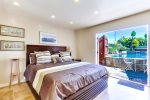 Casita opens to swimming pool